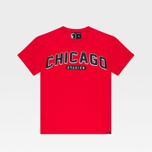 23 Chicago Red Wind City Tee