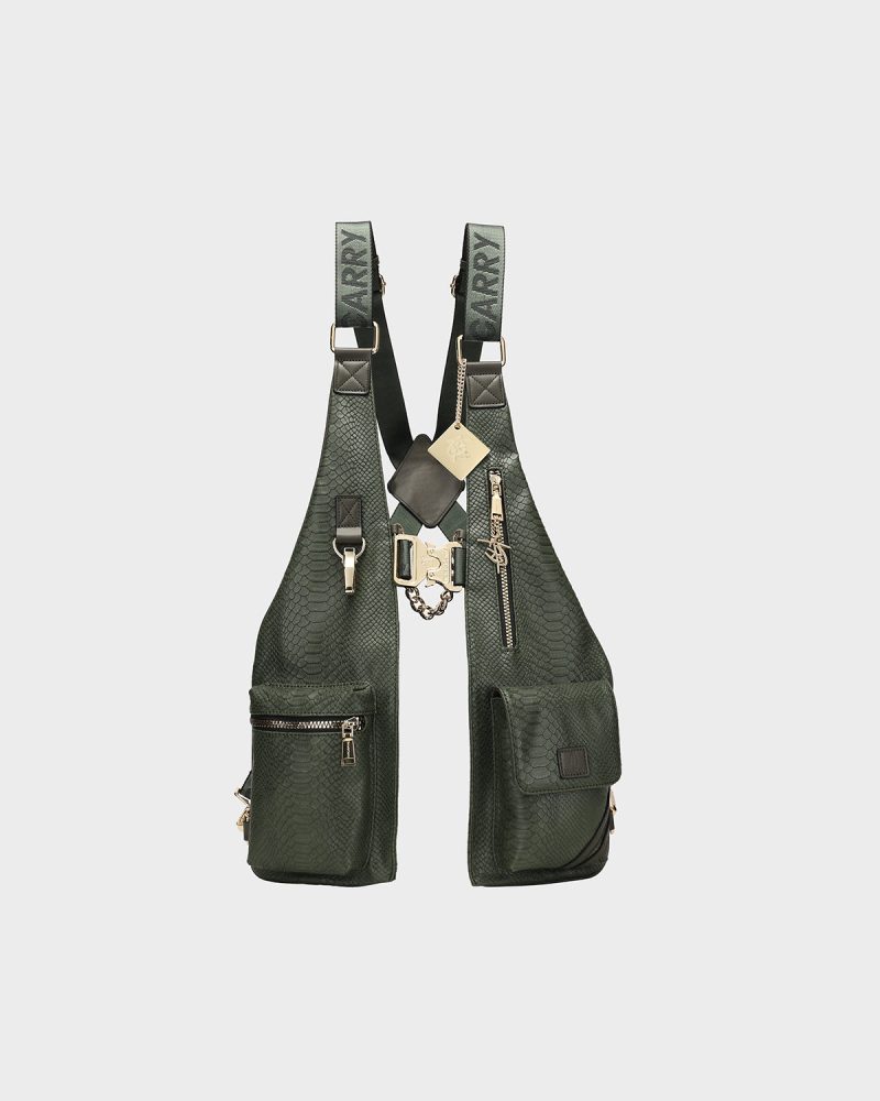 apollo 1 05 sling shot in olive green tactical vest men