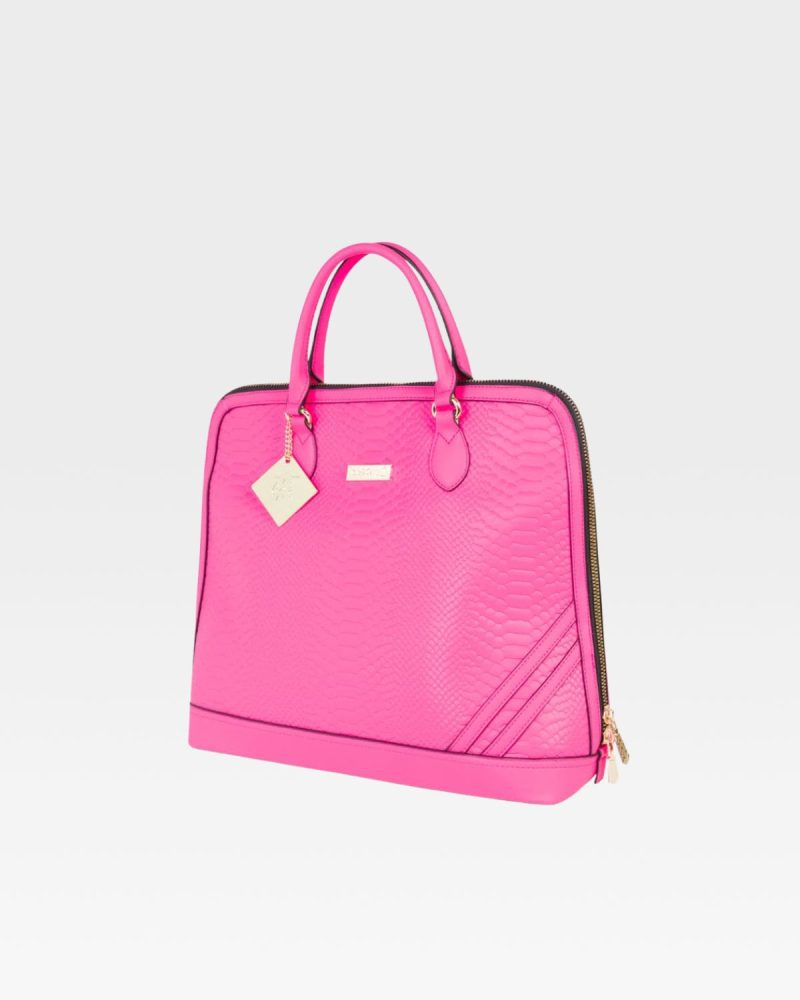 apollo 1 briefcase in neon pink briefcase totecarry 2 596bc462 e8c2 45cb 943a cc3d224c65af