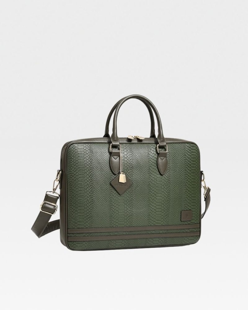 apollo 1 laptop bag in olive laptop bag men 2