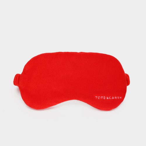 apollo 1 neck pillow and eye mask set in red neck pillow totecarry 9