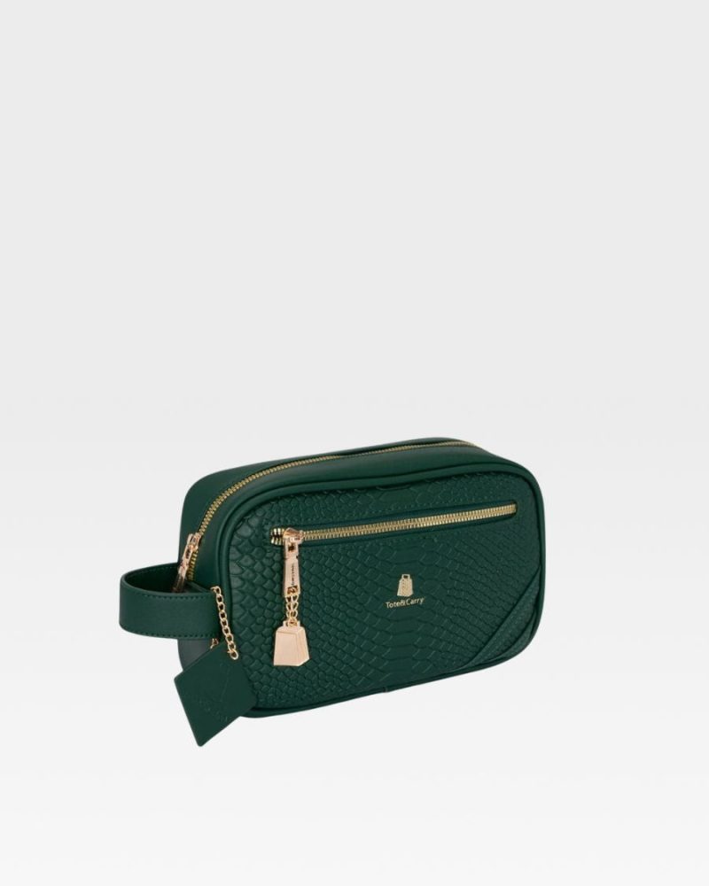 apollo 1 toiletry bag in emerald green toiletry bag totecarry 2