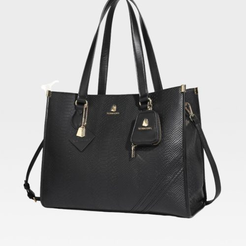 apollo 1 tote bag in black tote bag women 3