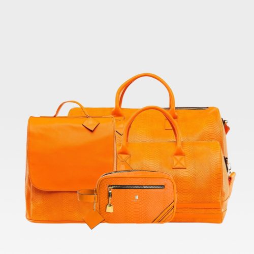 Apollo 1 Travel Set in Tangerine