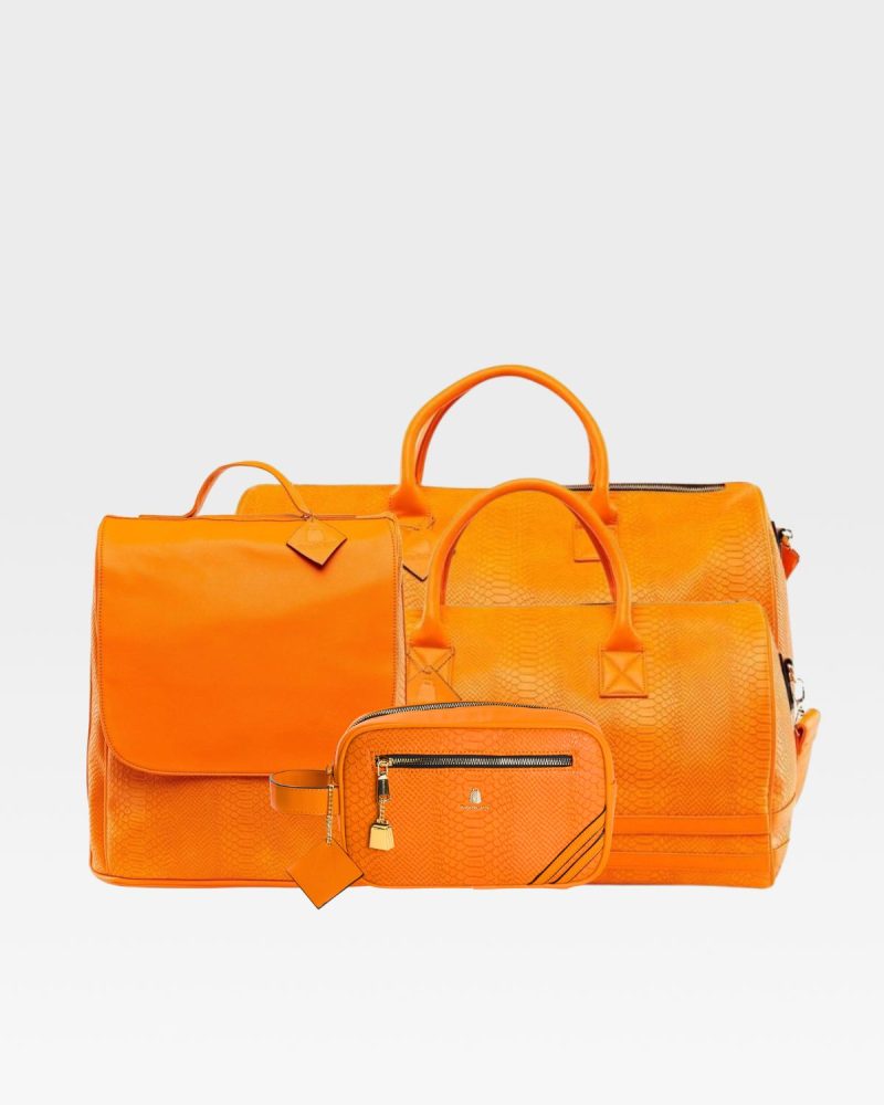 Apollo 1 Travel Set in Tangerine