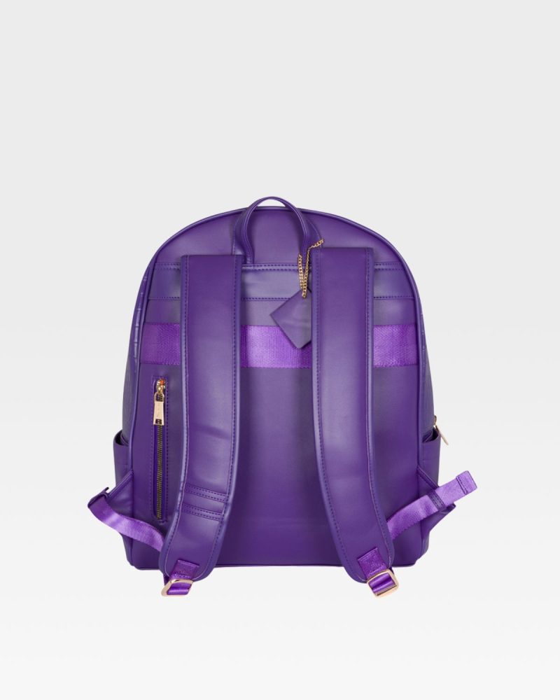 apollo 2 backpack rolling duffle bag set in purple set totecarry 4