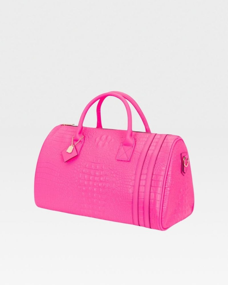 apollo 2 duffle bag in neon pink duffle bag totecarry 4