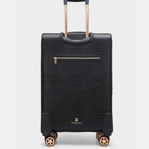 apollo 2 suitcase 2 piece set in black suitcase totecarry 3