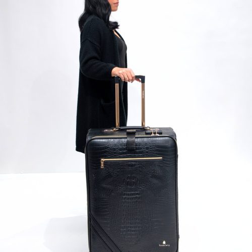 apollo 2 suitcase 2 piece set in black suitcase totecarry 8