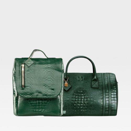 Apollo 2 Travel Set in Emerald Green