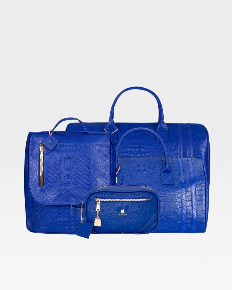 Apollo 2 Travel Set in Royal Blue