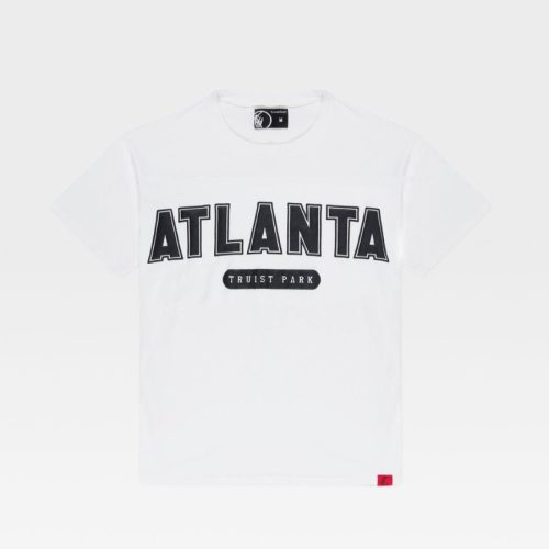 Atlanta Snowman Trap Tee All White