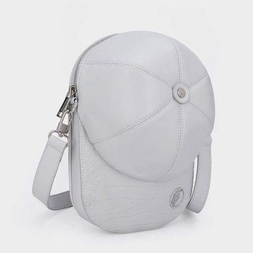 baseball cap design bag in grey messenger bag men 2