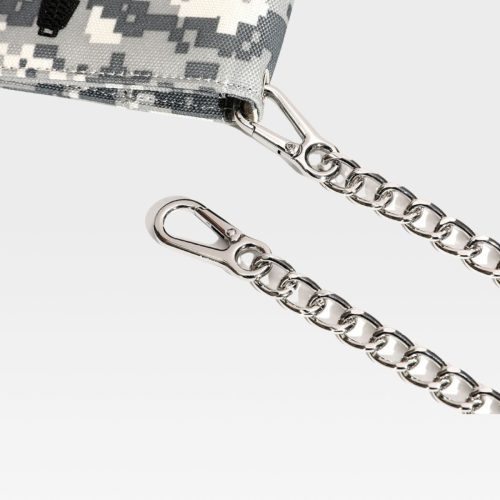 biker chain wallet in grey digital camouflage wallet men 7