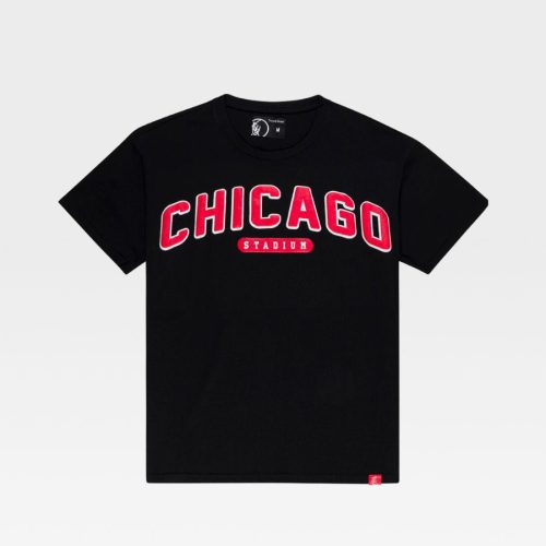 Black and Red Chicago T Shirt BULLS