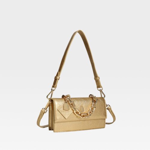 camila shoulder bag in gold purse women 2