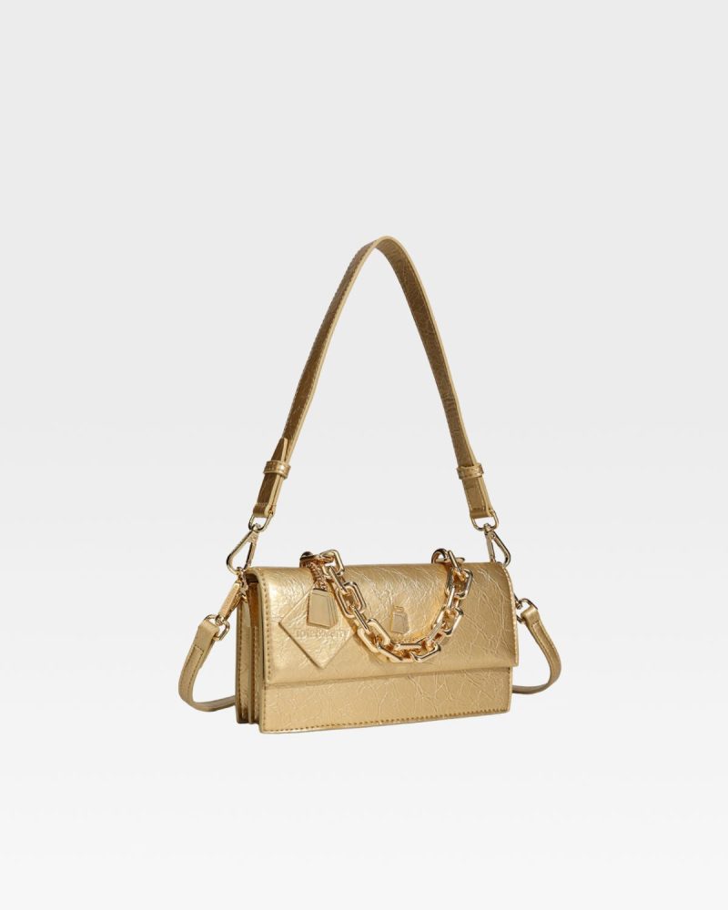 camila shoulder bag in gold purse women 2