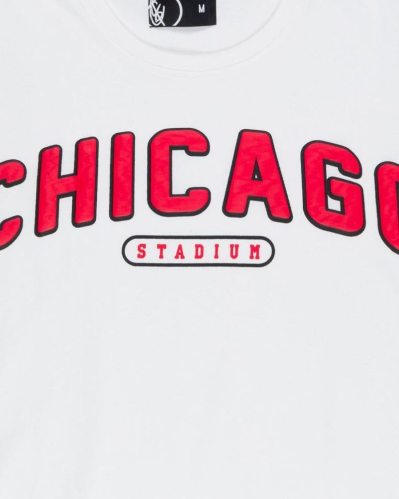 chicago white and red basic tee apparel men 3