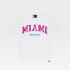 Classic White PINK Miami Travel Tee