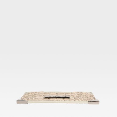 croc card holder wallet in beige wallet men 8