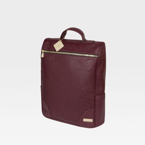 designer backpack in maroon backpack totecarry 2