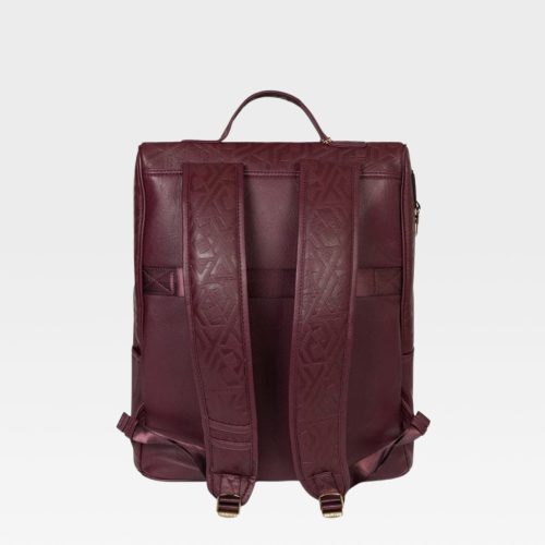 designer backpack in maroon backpack totecarry 3