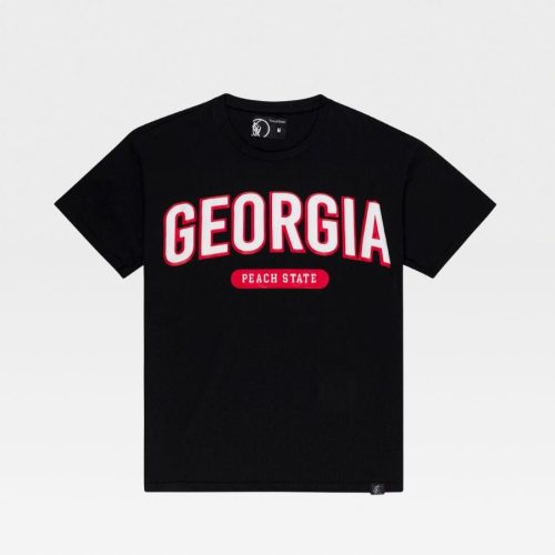 Georgia Black and Red Tee Hawks