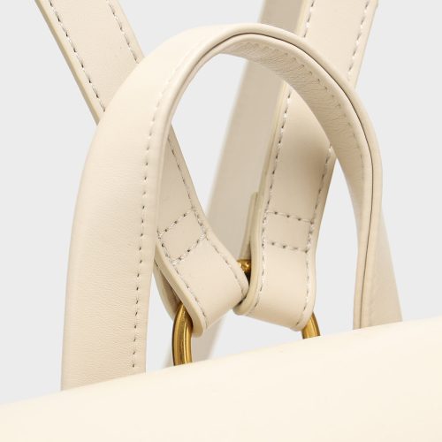 glam backpack in white backpack women 7