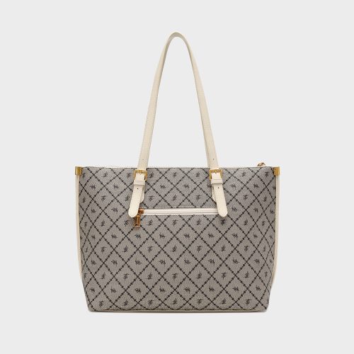 glam tote bag in white tote bag women 4