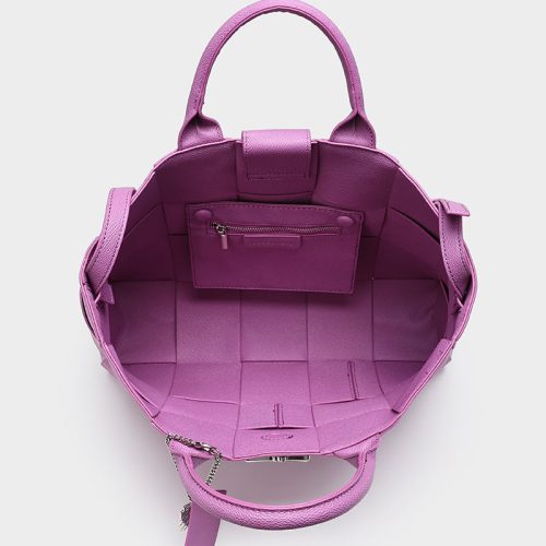 graffiti tote bag in purple tote bag women 6