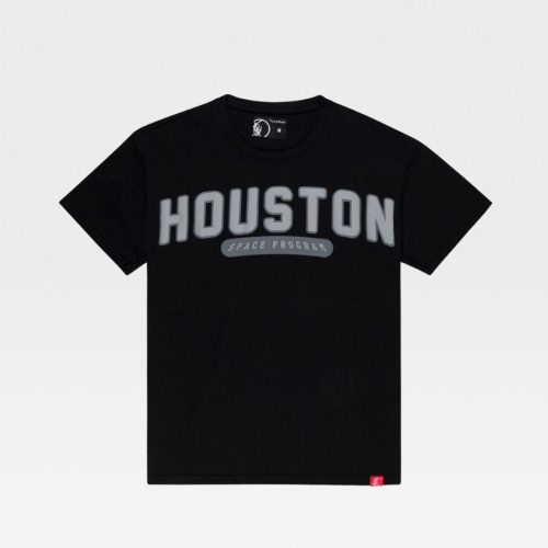 Houston H Town Black and Grey Tee