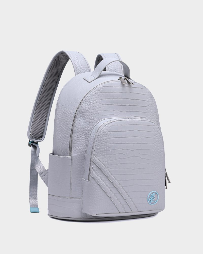 leather backpack in grey backpack men 2