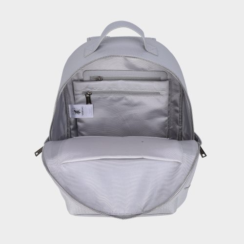 leather backpack in grey backpack men 6