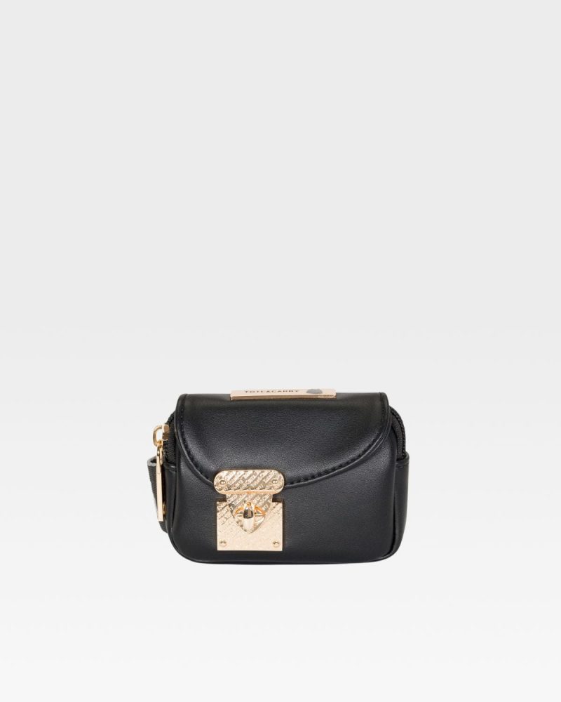 leather belt bag in black belt bag totecarry