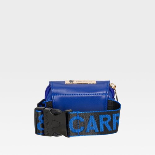 leather belt bag in royal blue belt bag men 3