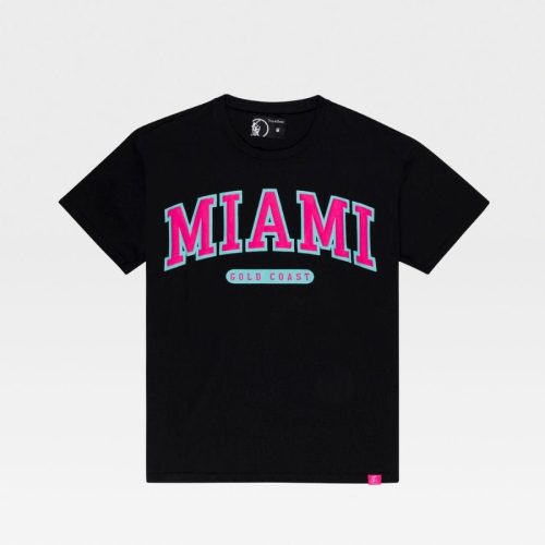 Miami Vice Black and Pink Club Tee