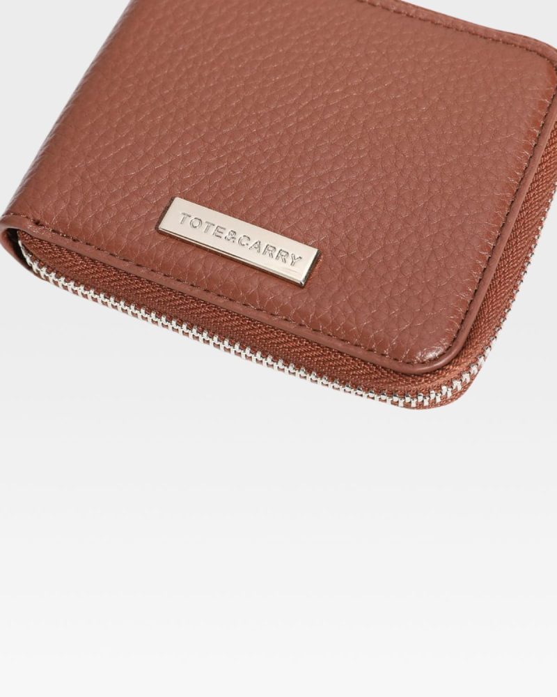 mini chain wallet in brown wallet men 6