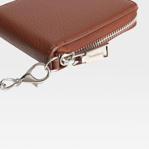 mini chain wallet in brown wallet men 7