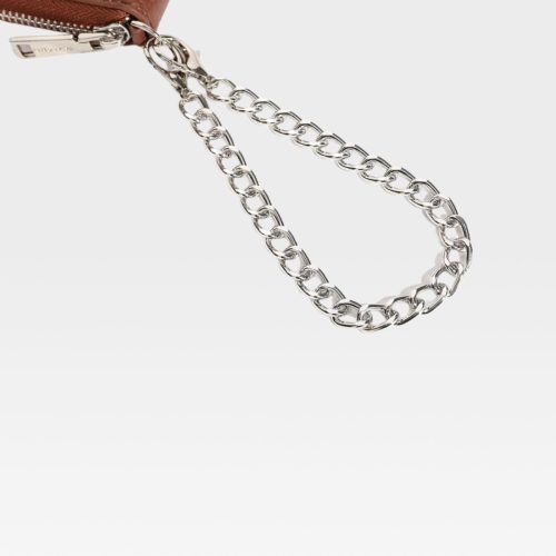 mini chain wallet in brown wallet men 8