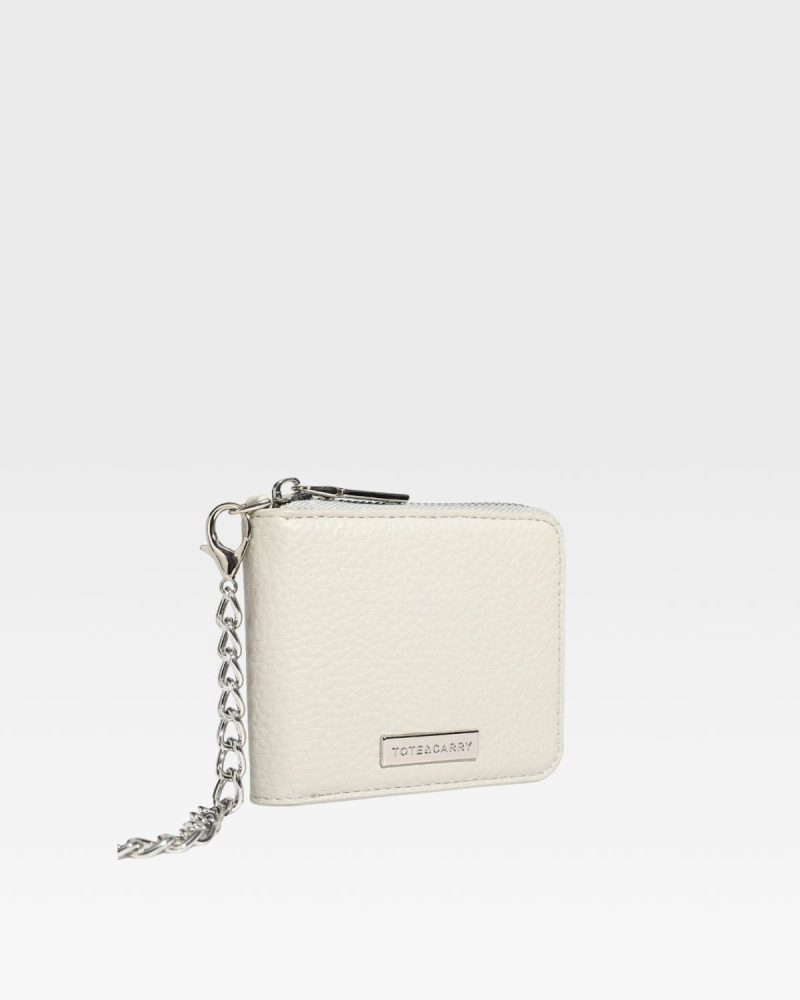 mini chain wallet in grey wallet men 2