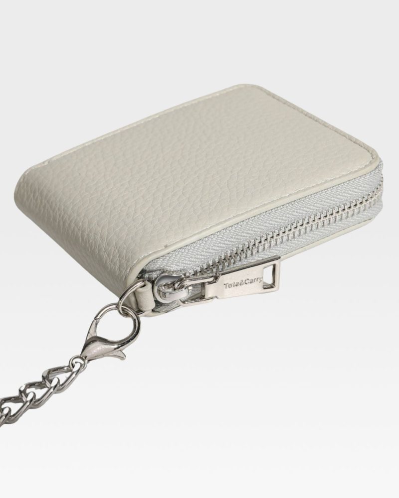 mini chain wallet in grey wallet men 6