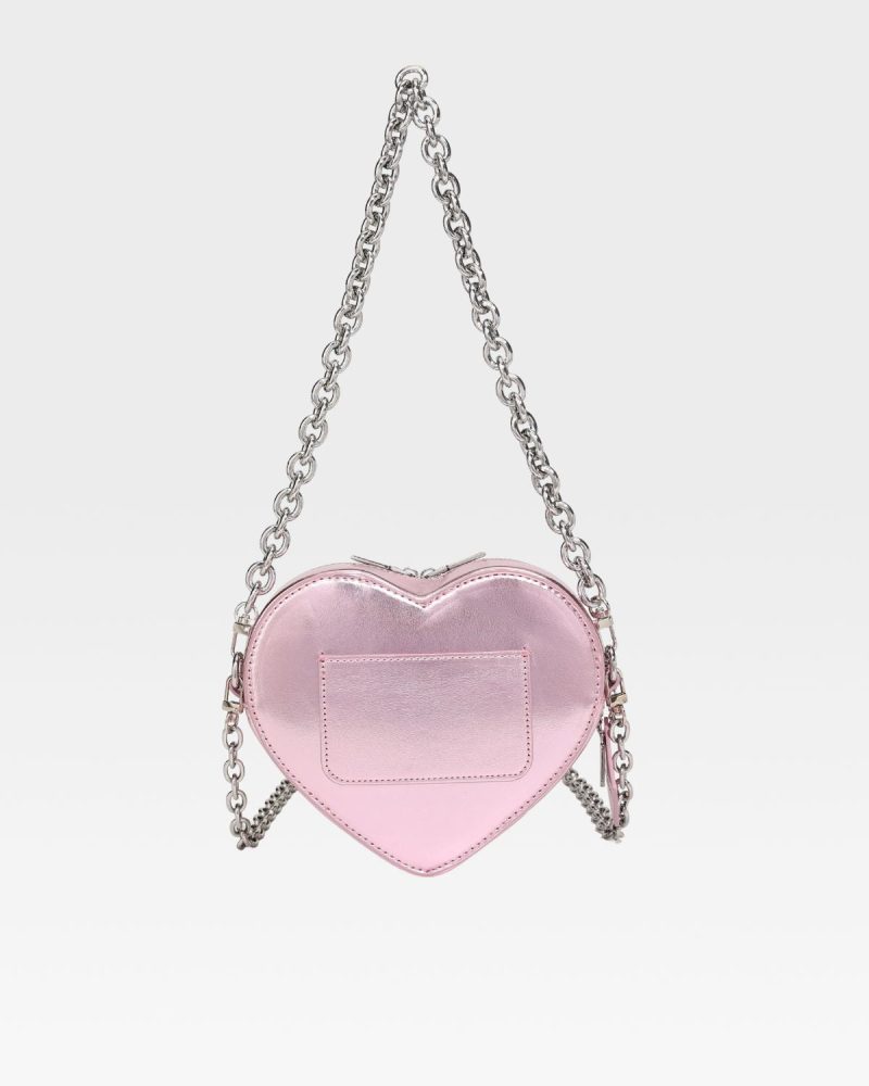 mini heart novelty bag in pink crossbody bag women 2