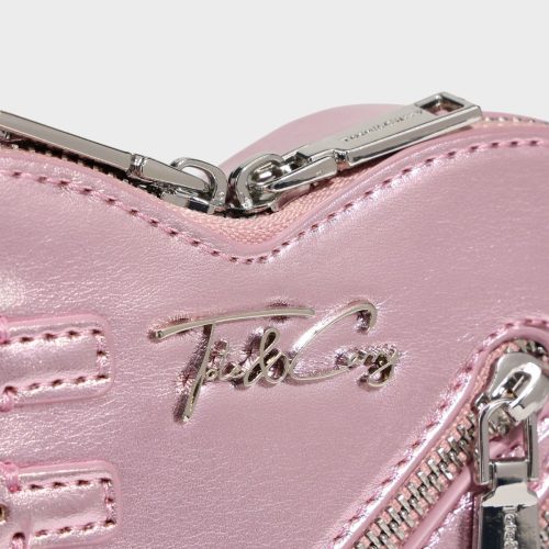 mini heart novelty bag in pink crossbody bag women 3