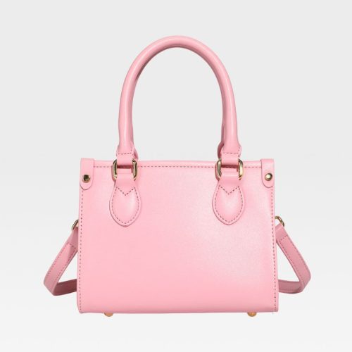 Mini Tote Bag in Bubble Gum Pink