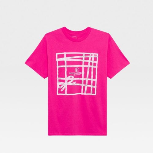 Neon Pink Tote&Carry LA Ribbon T-Shirt