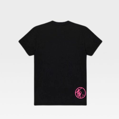 neon pink totecarry logo tee apparel men