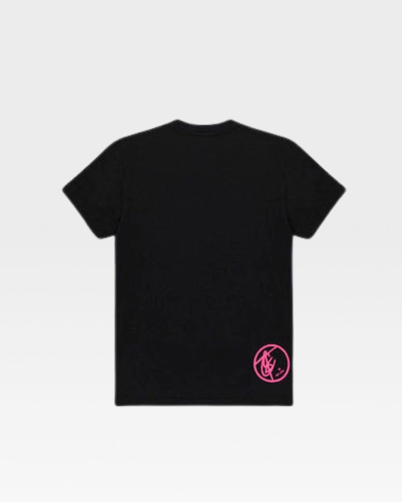 neon pink totecarry logo tee apparel men