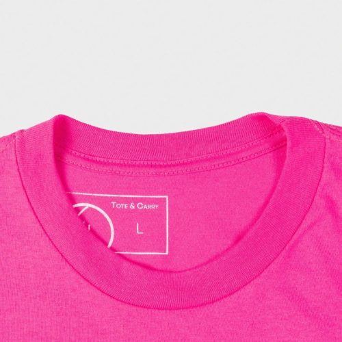 neon pink totecarry where travel meets luxury tee apparel men 3