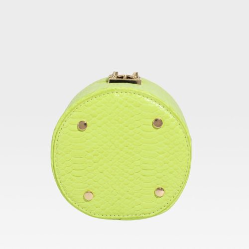 py mini barrel purse in apple green tote bag women 6