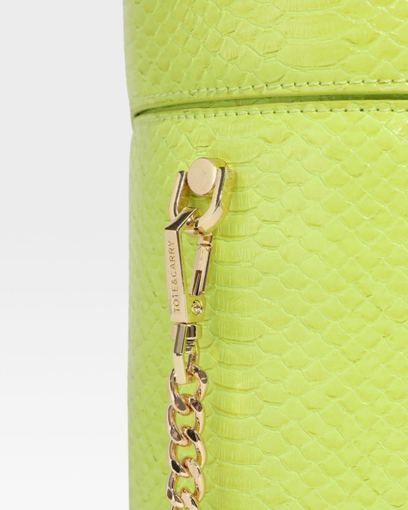 py mini barrel purse in apple green tote bag women 8